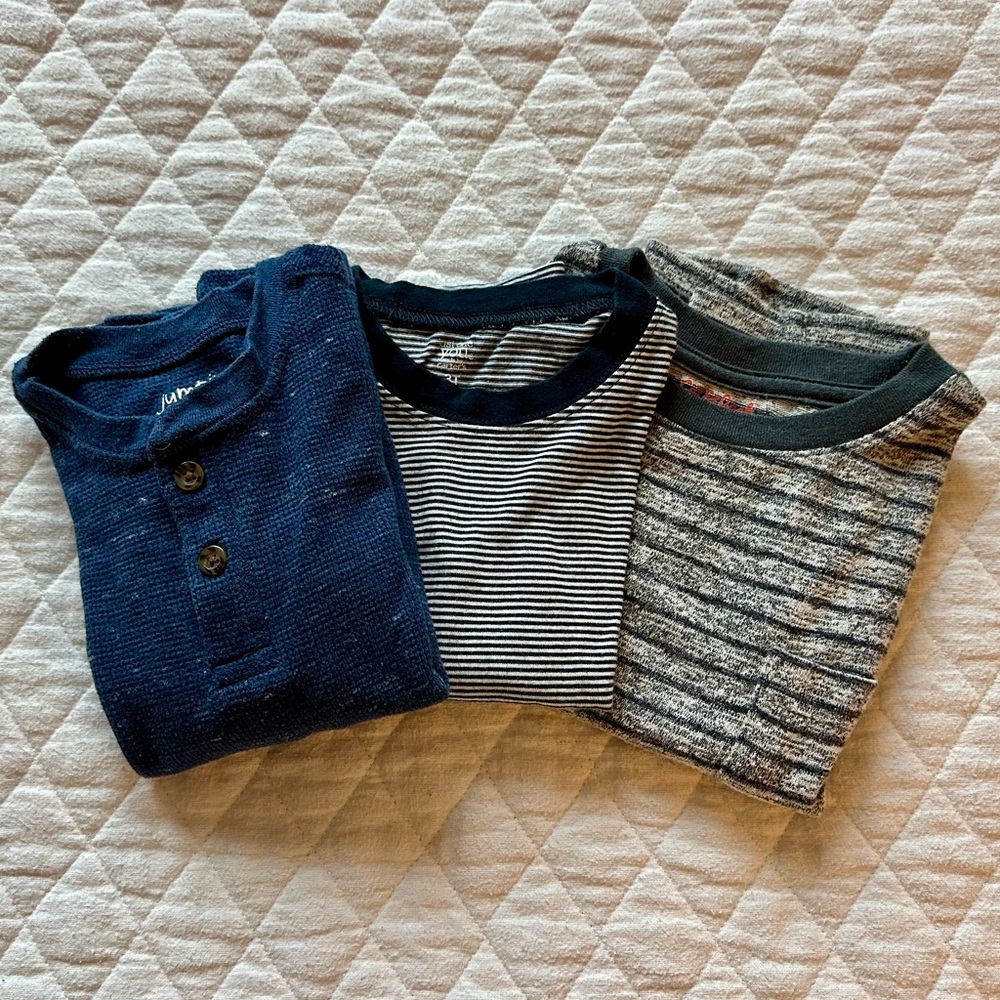 Boys Henley & Crew L/S Bundle
